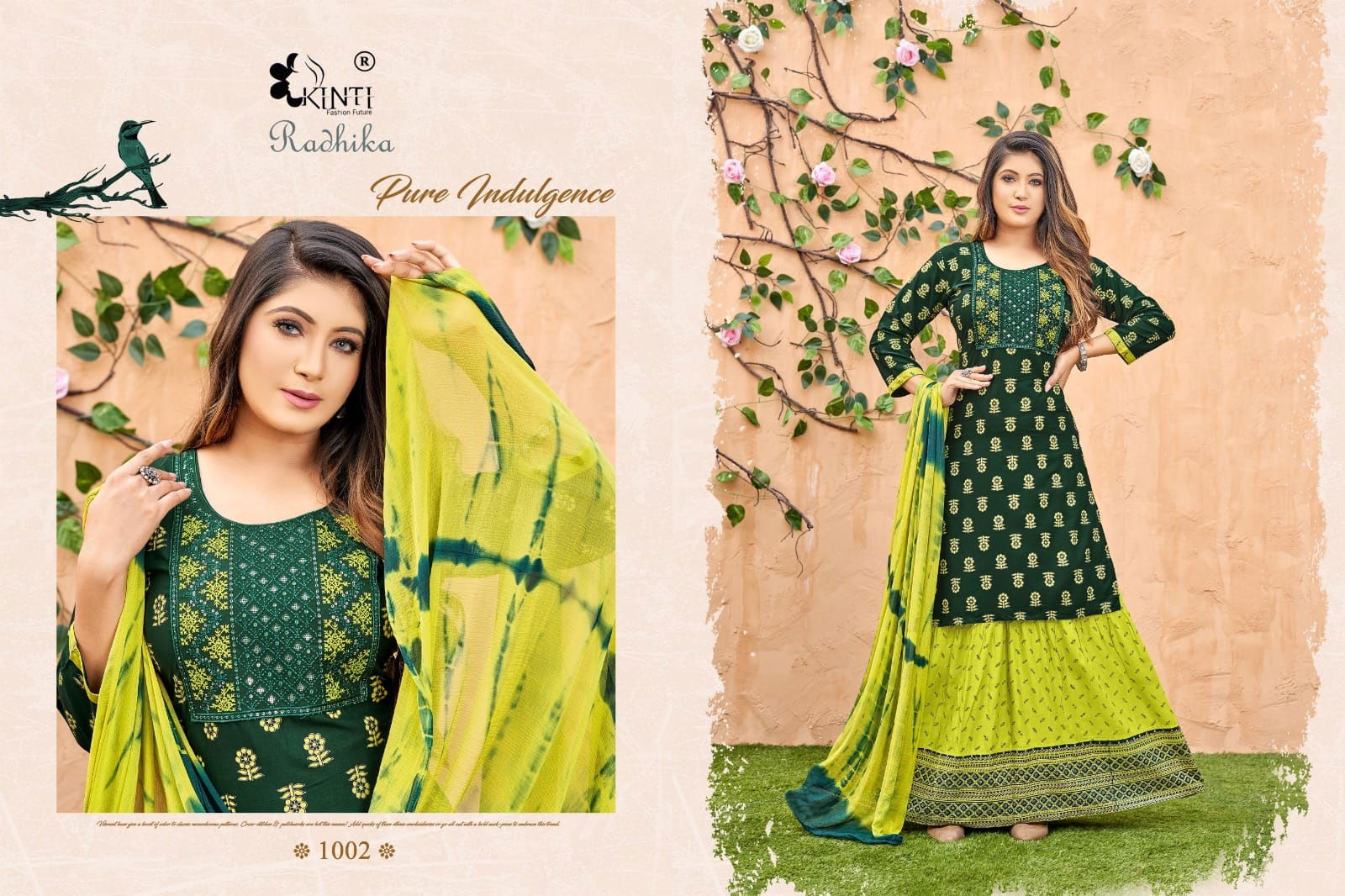 Radhika By Kinti 1001-1006 Readymade Salwar Suits Catalog